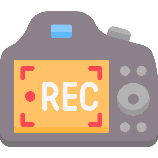 câmera de vídeo grátis ícone câmera de vídeo grátis ícone