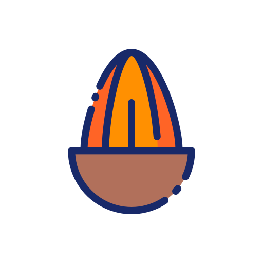 Almonds free icon