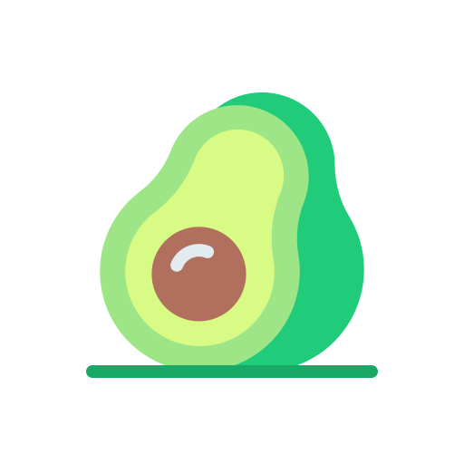 Avocado free icon