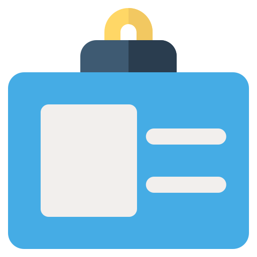 Идентификационная карта бесплатно иконка