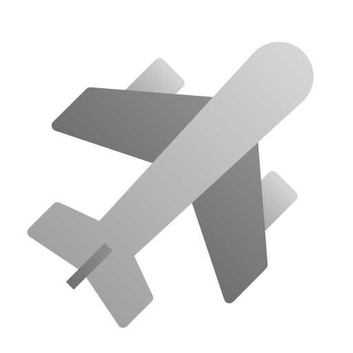 Airplane Andinur Flat Gradient icon