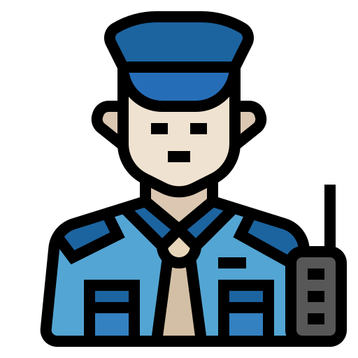 hombre de seguridad icono gratis