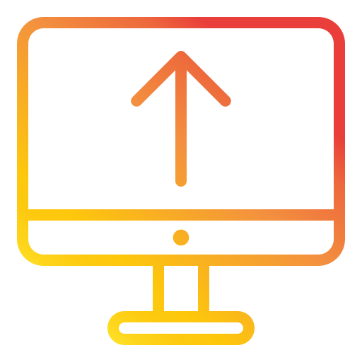 Upload Generic Gradient icon
