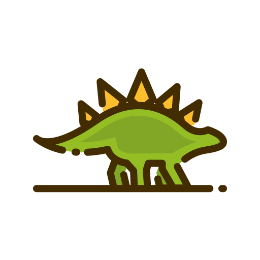 estegosaurio icono gratis