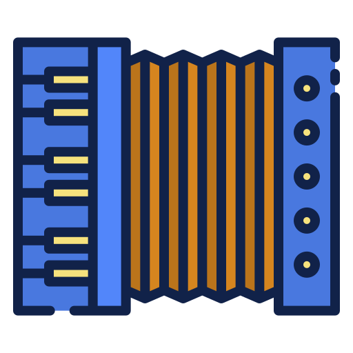 acordeón icono gratis