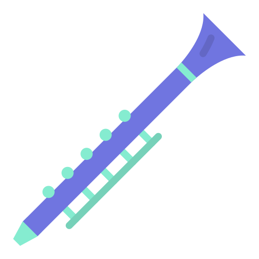 clarinete icono gratis