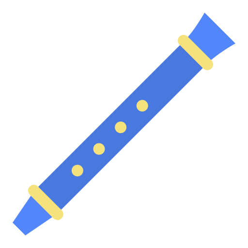 flauta icono gratis