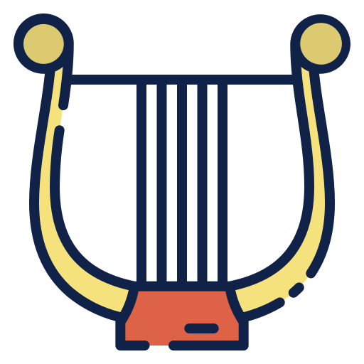 Lyre free icon Lyre free icon