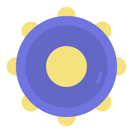 Tambourine free icon Tambourine free icon