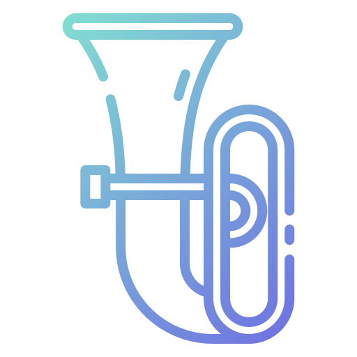 tuba icono gratis