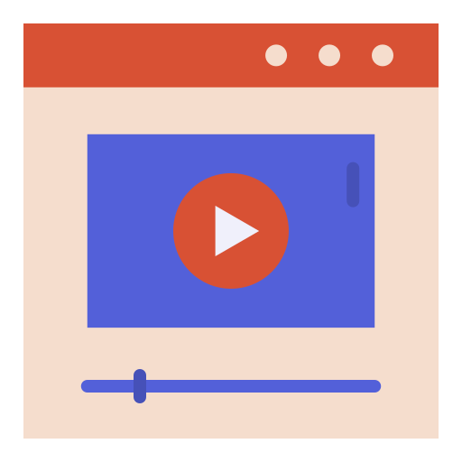 Video Good Ware Flat icon