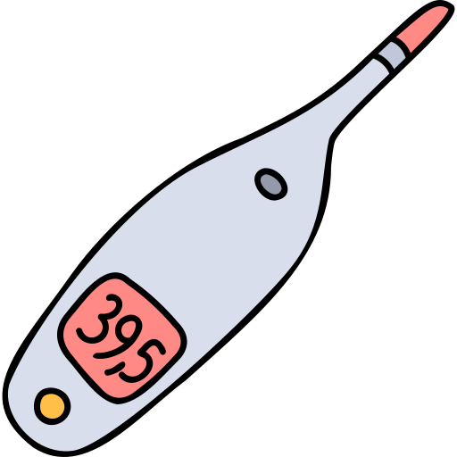 Fever free icon Fever free icon