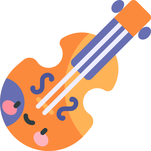 violín icono gratis