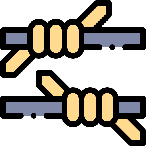 alambre de espino icono gratis