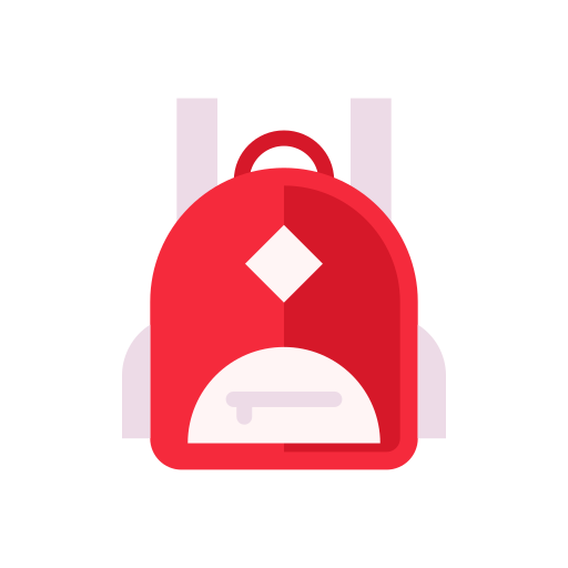 mochila icono gratis