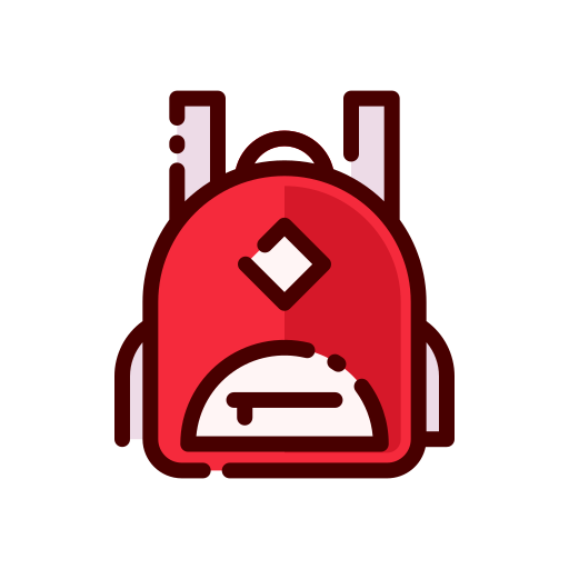 mochila icono gratis