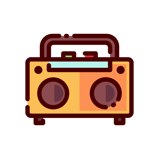 boombox icono gratis