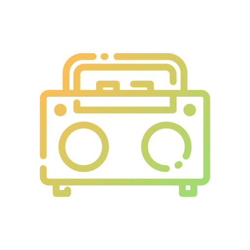 boombox icono gratis