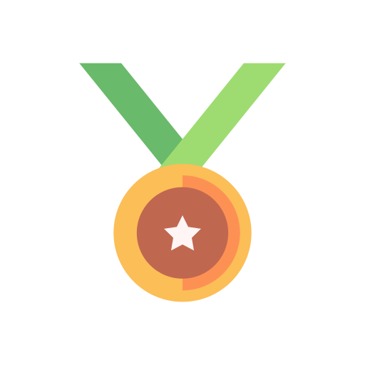 Medal - free icon