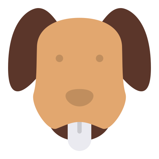 perro icono gratis