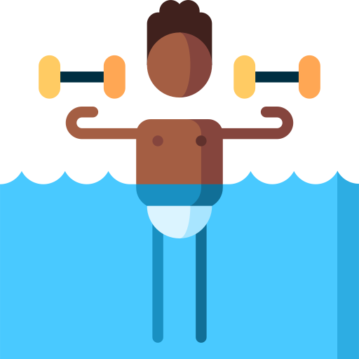 aquaerobic icono gratis