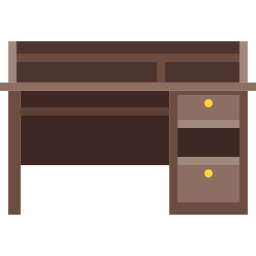 Desk Revicon Flat icon