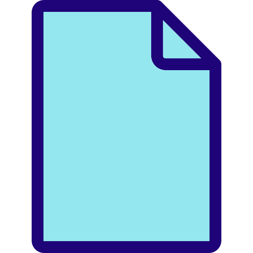 File Detailed Rounded Lineal color icon