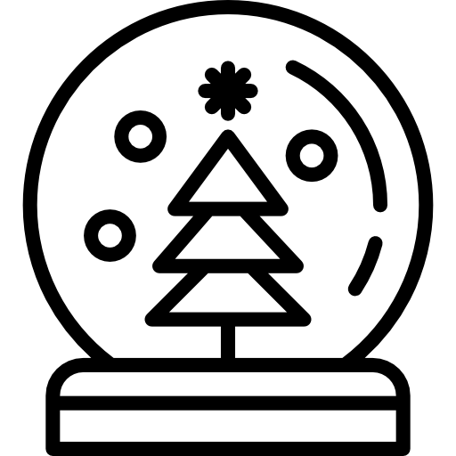 Snow globe Special Lineal icon