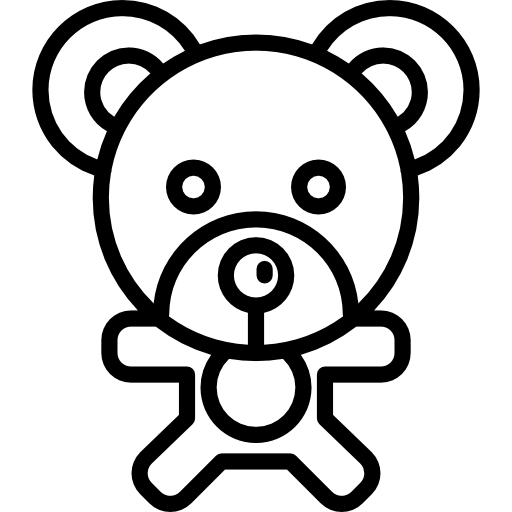 Teddy bear - Free animals icons