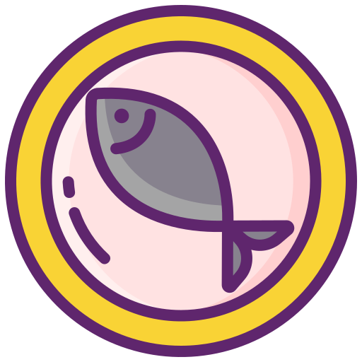 Fish Flaticons Lineal Color icon