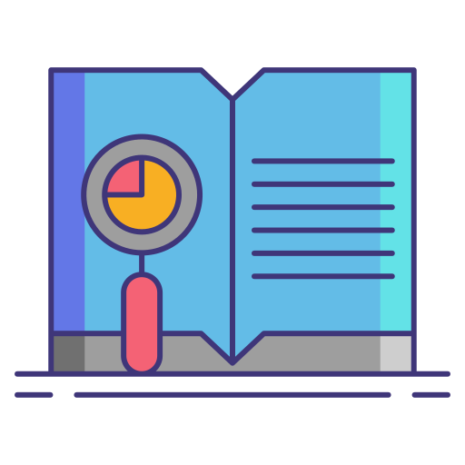 Research Flaticons Lineal Color icon