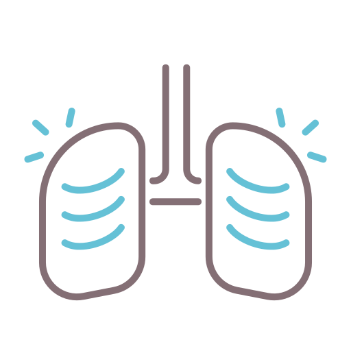 Asthma Flaticons Lineal Color icon