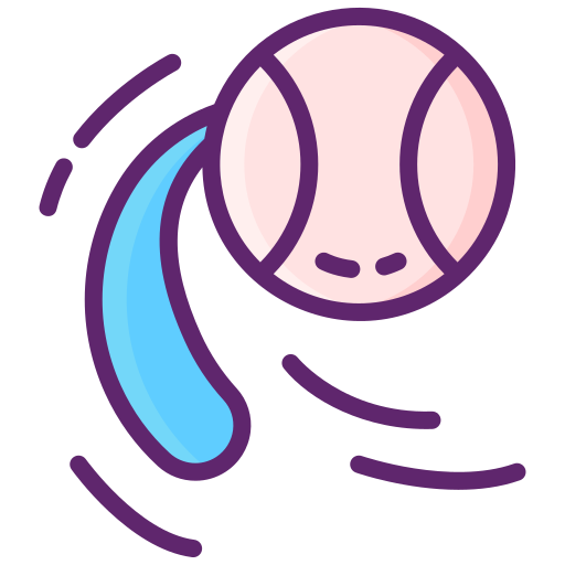 Baseball ball free icon