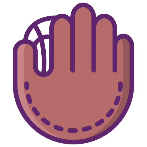 Premium Vector  Baseball glove icon clipart avatar logotype