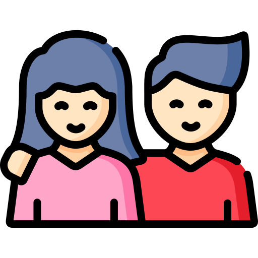 Couple Special Lineal color icon