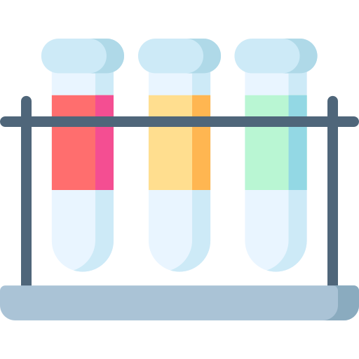 Test tubes Special Flat icon