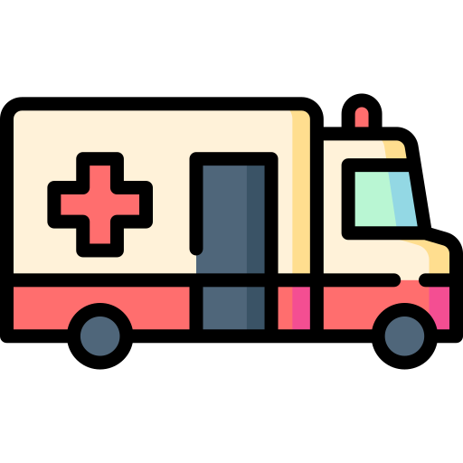 Ambulance Special Lineal color icon