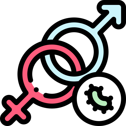 Sex Detailed Rounded Lineal Color Icon