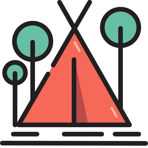 Camping tent - Free travel icons