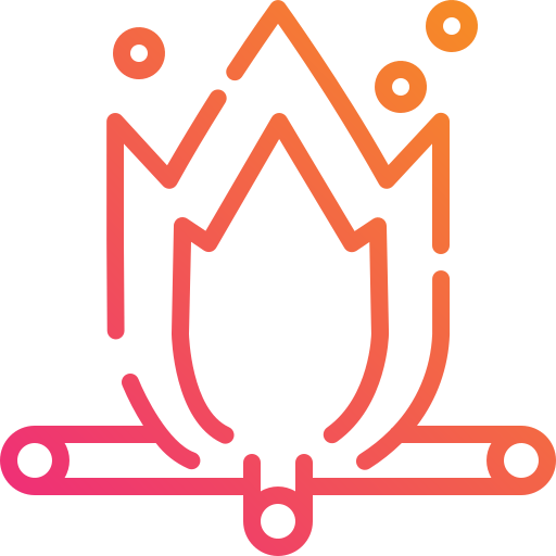 Костер бесплатно иконка