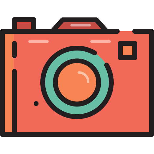 Camera Mangsaabguru Lineal Color Icon