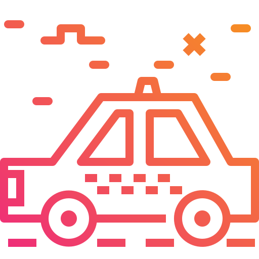 táxi grátis ícone