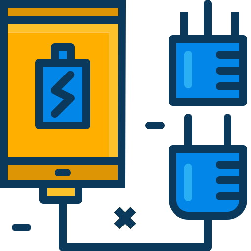 carga eléctrica icono gratis