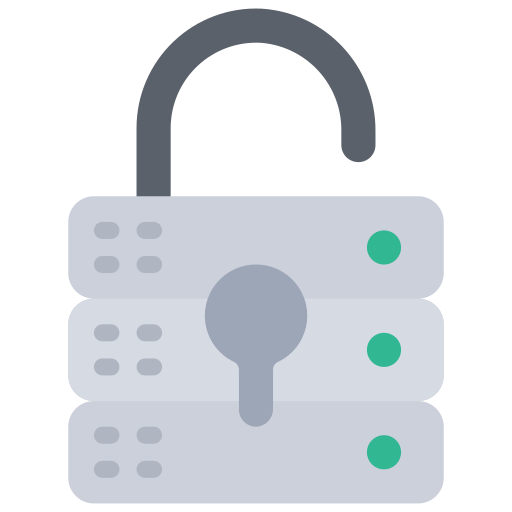 protección de datos icono gratis