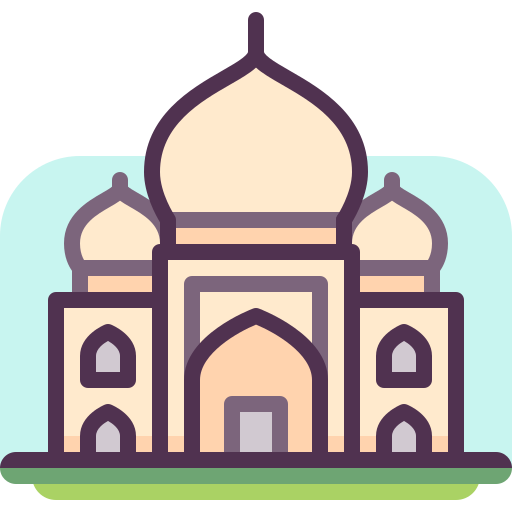 taj mahal icono gratis