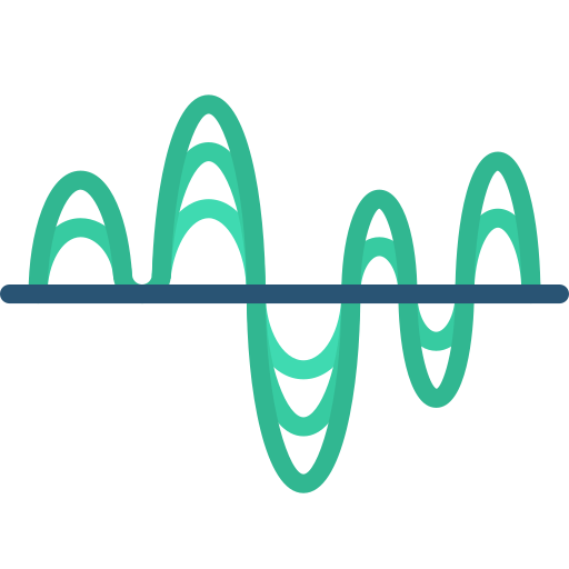 onda de sonido icono gratis