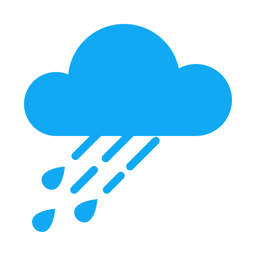 Rain Generic Flat icon