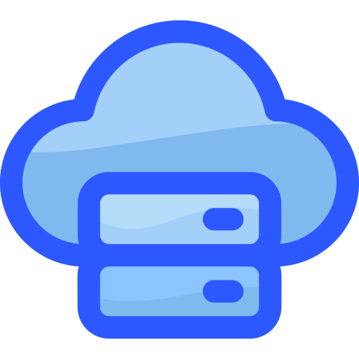 almacenamiento en la nube icono gratis