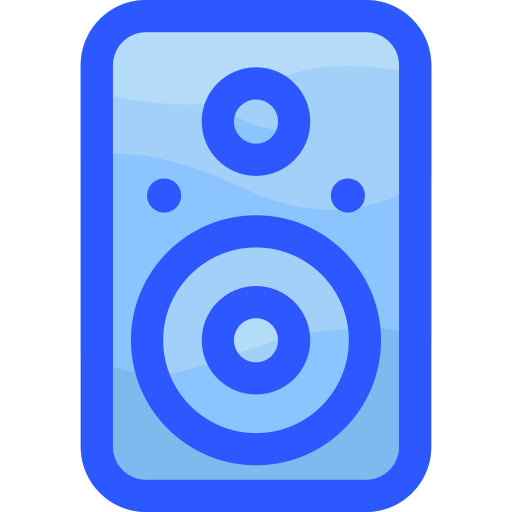 altavoces icono gratis