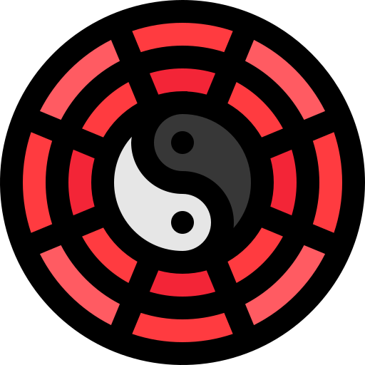 symbole yin yang Icône gratuit